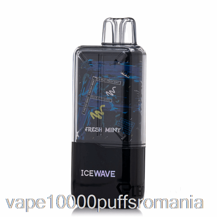 Vape Romania Icewave X8500 Menta Proaspata De Unica Folosinta